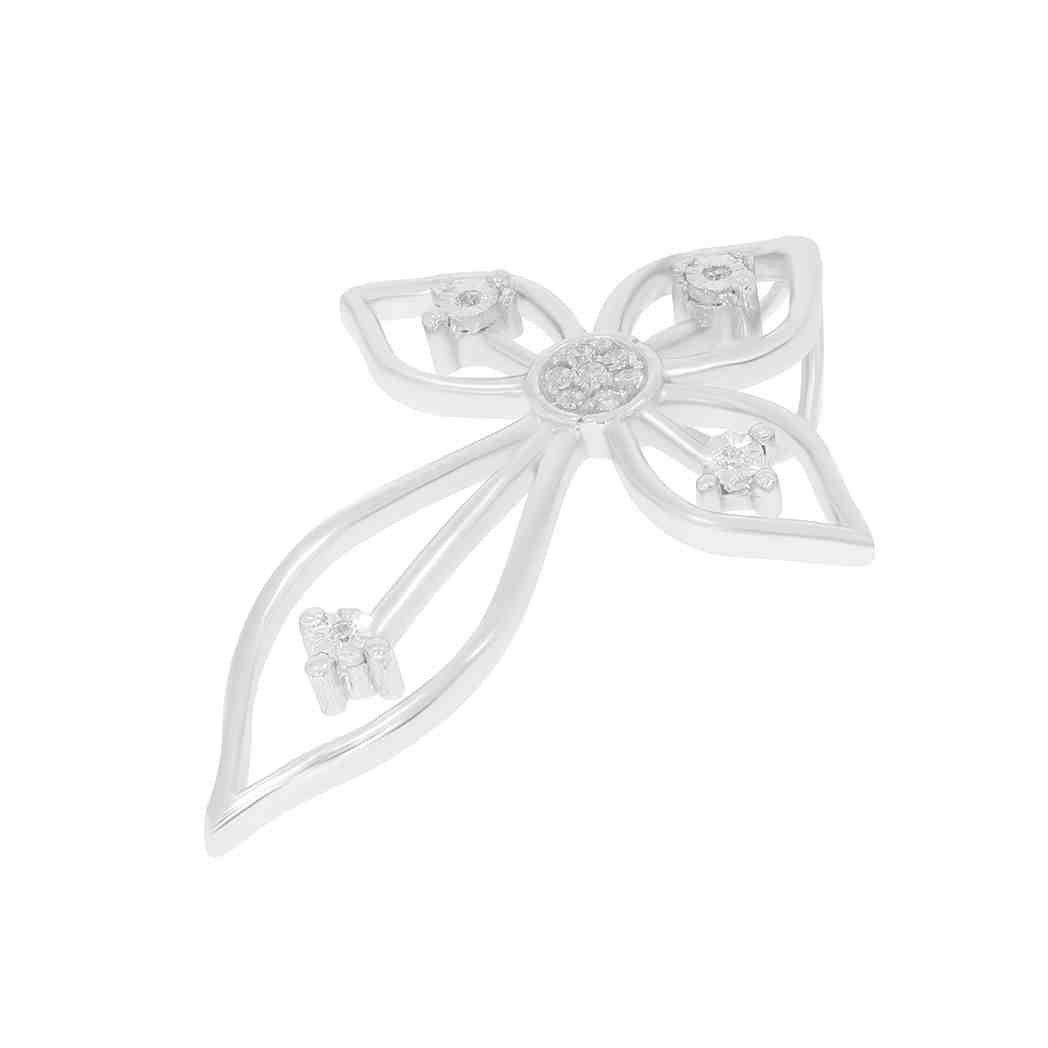 Diamond Cross Pendant PD31159A